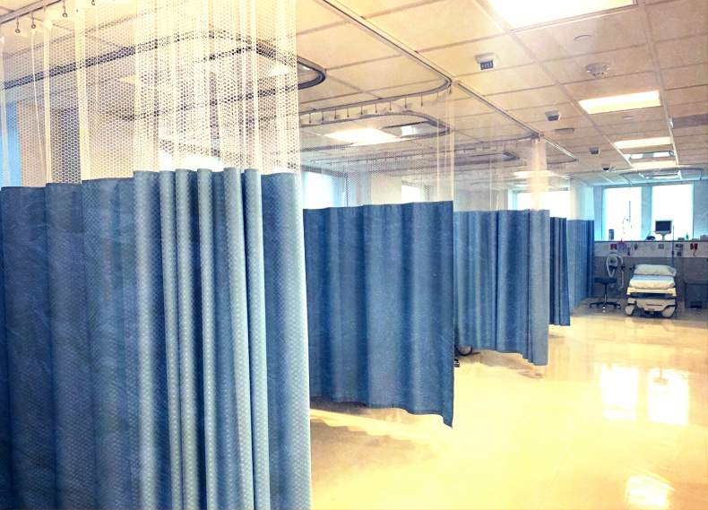 Hospital Rods & Curtains